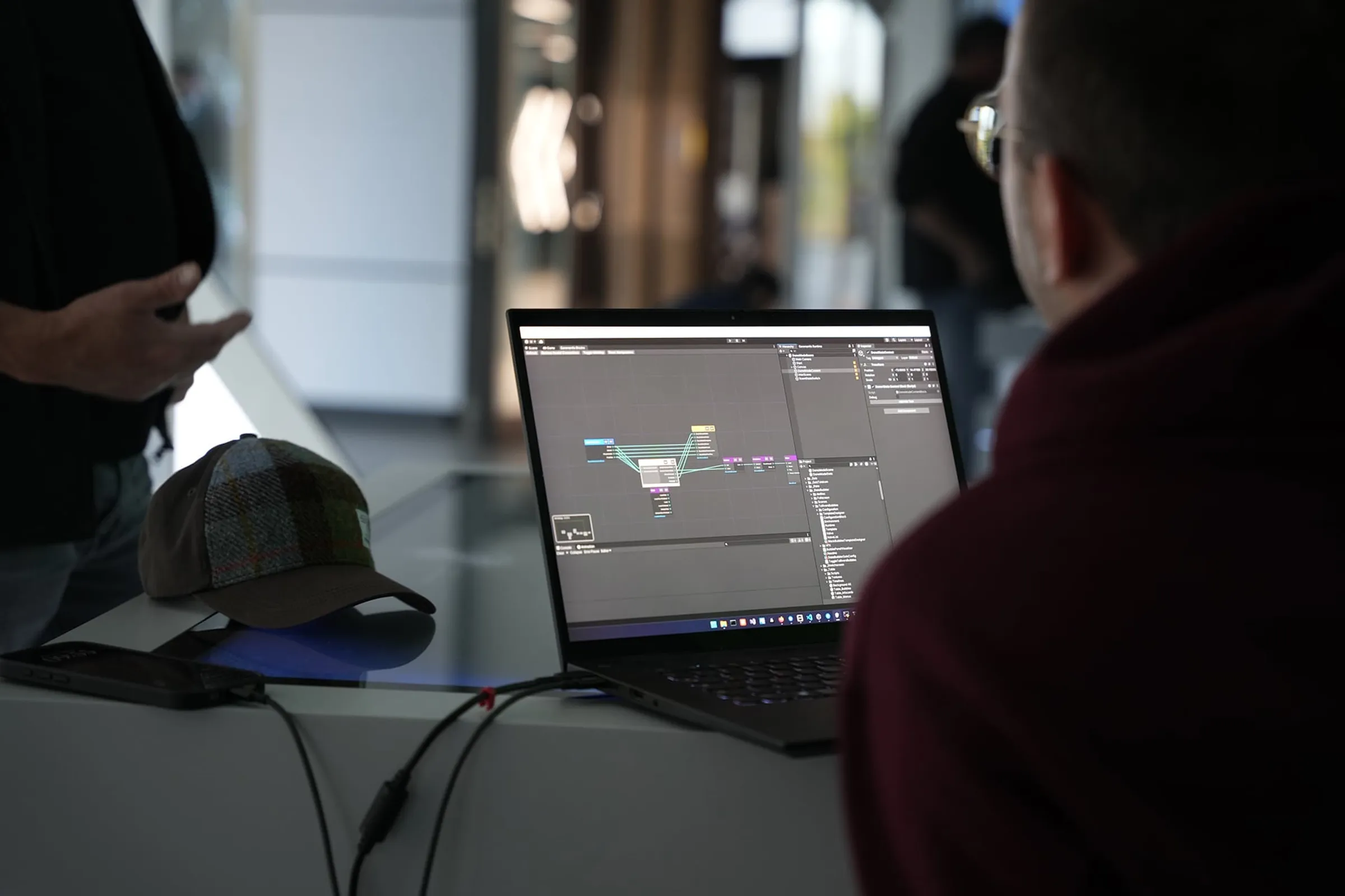 The software is at the heart of corporate showrooms