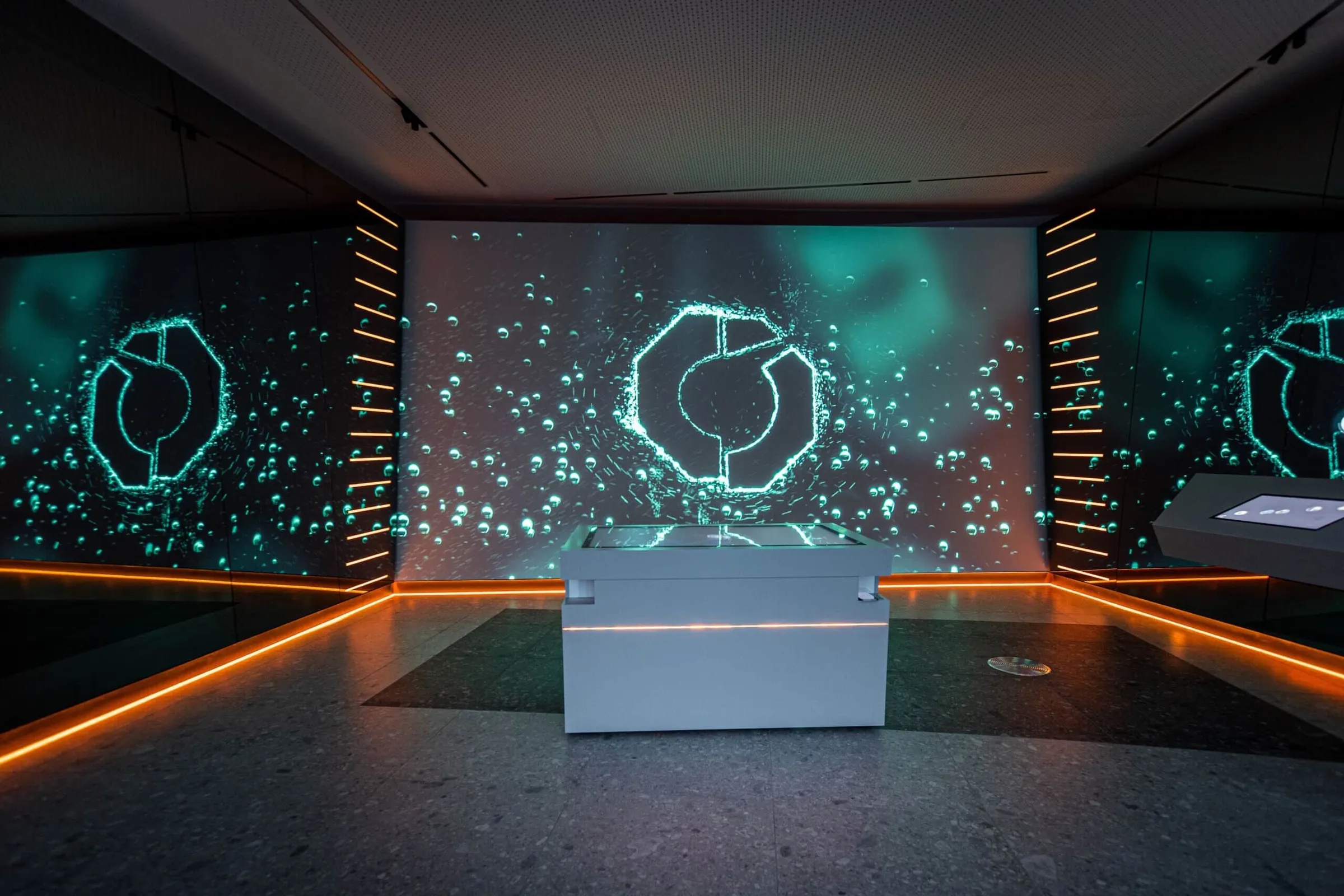 Wack Group's B2B showroom near Ingolstadt impresses with multi-touch, LED, and projection technologies