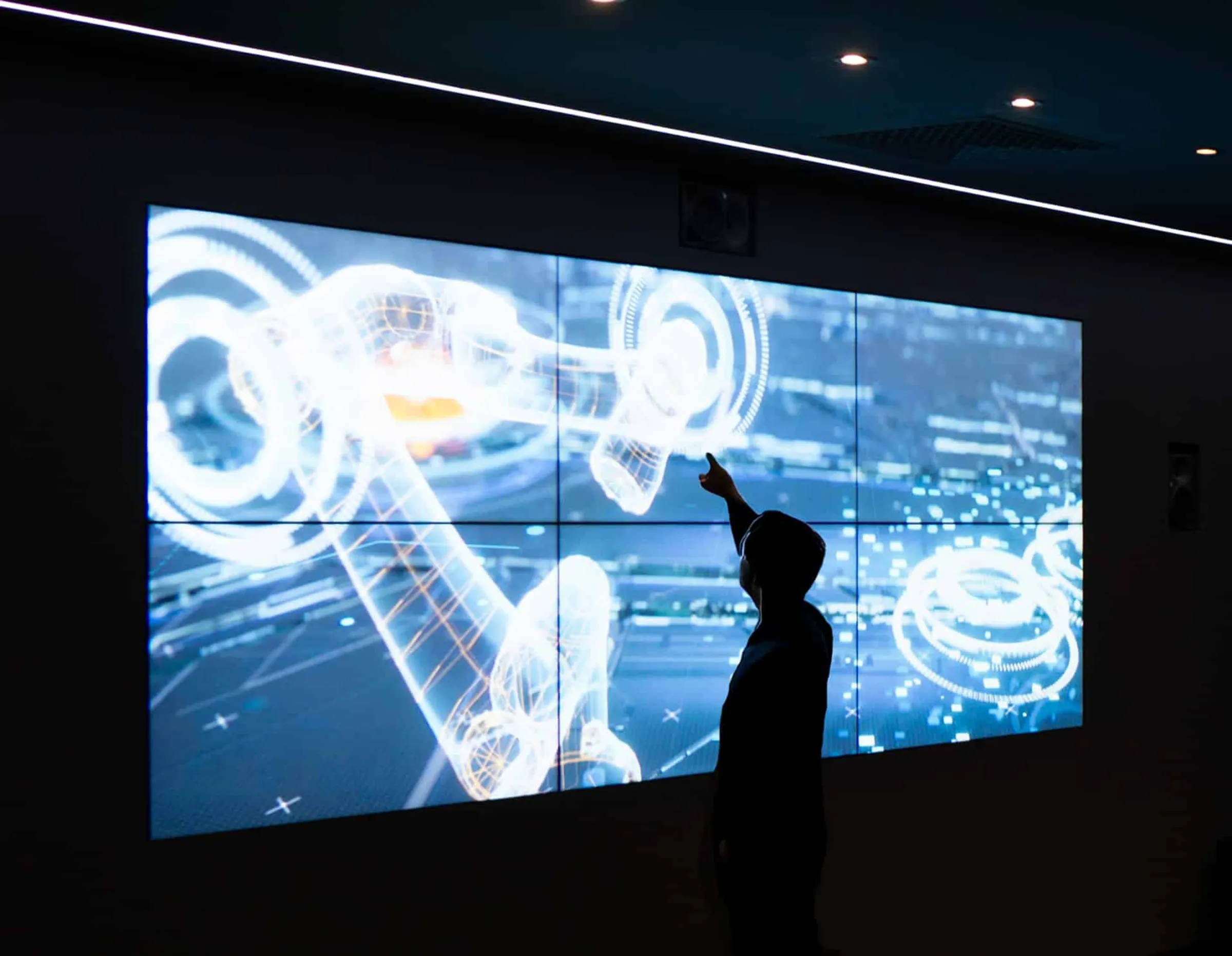 interactive Multi-touch-Wall