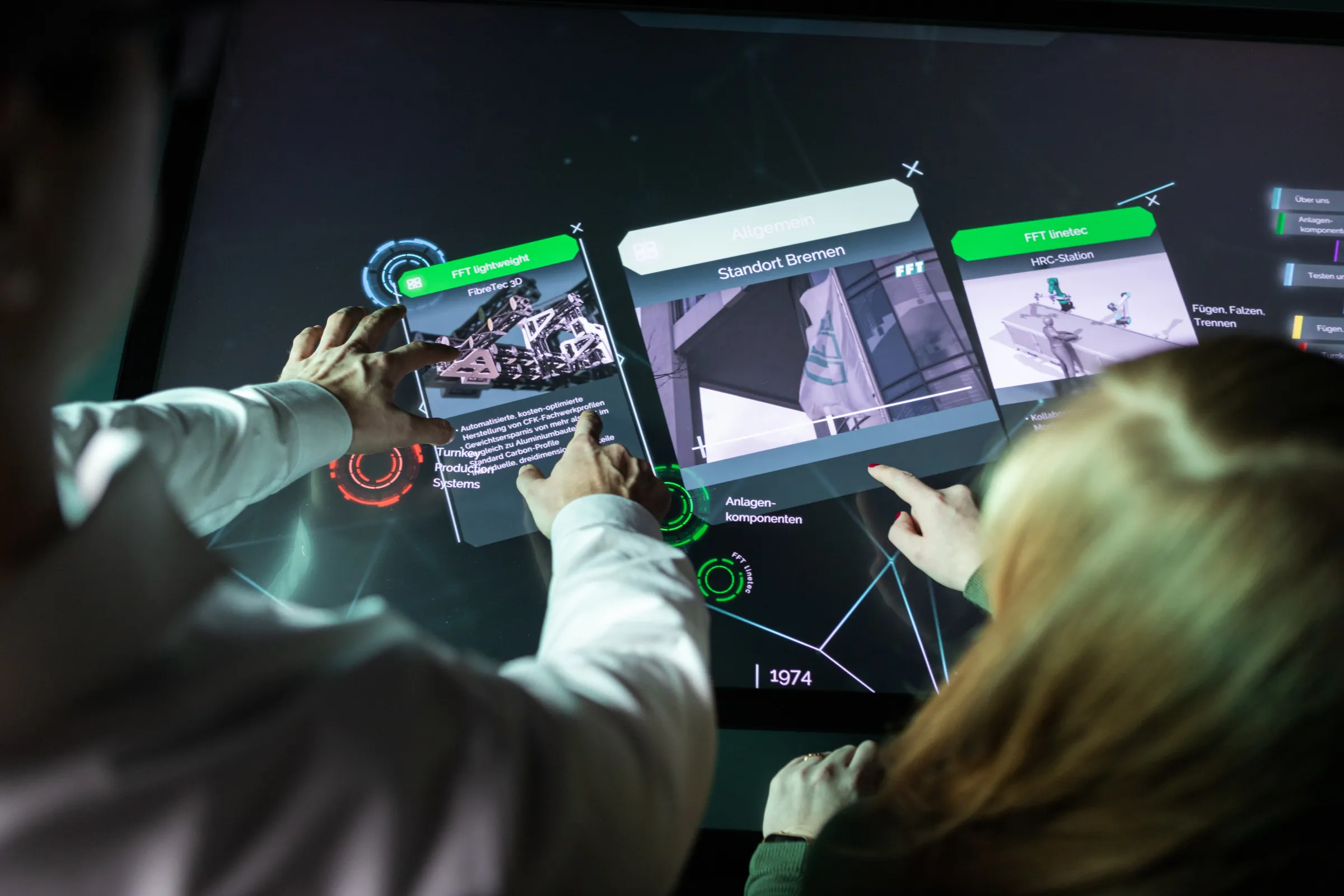 FFT Production Systems: Table, Screenwall and CMS