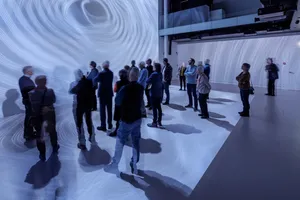 Immersive: Meaning, Definition and Examples – an immersive space with projection technology