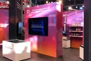 Interactive trade fair exhibits for Diebold Nixdorf