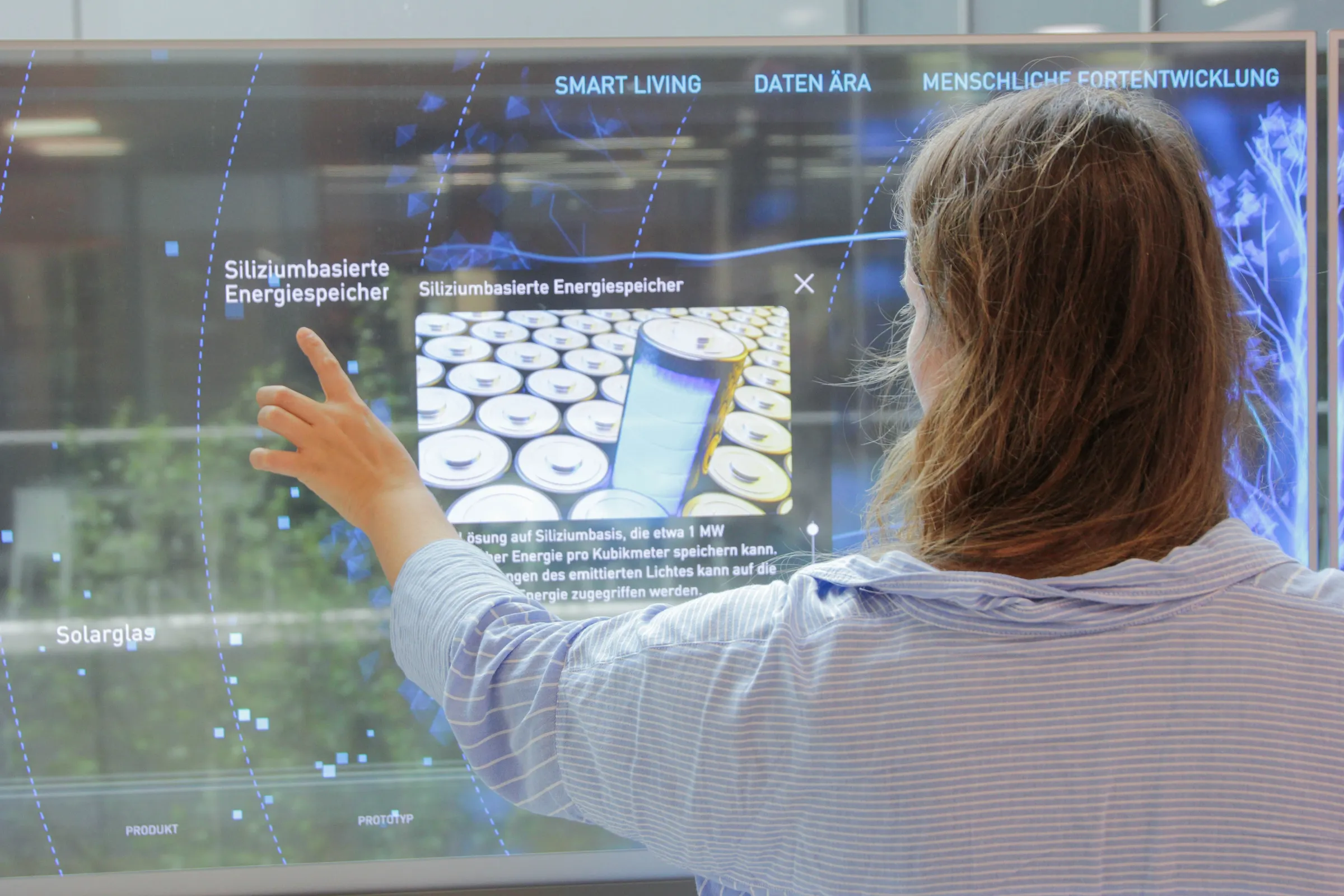 Interactive touchscreens for businesses and showrooms