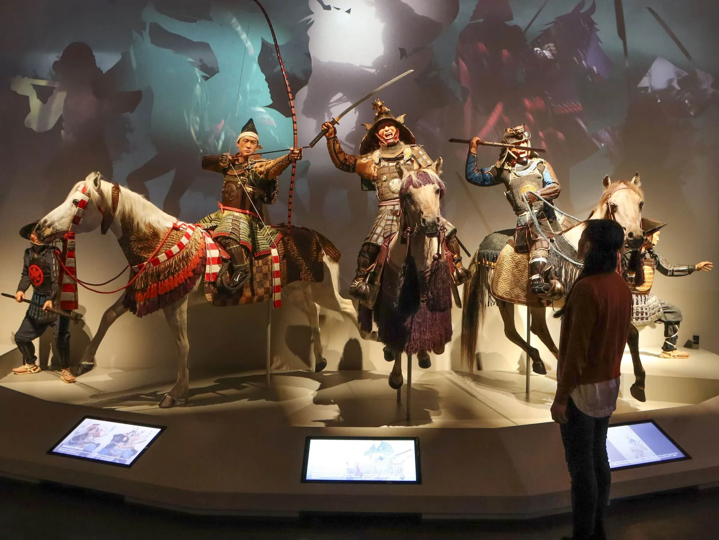 Samurai Museum Berlin with interactive museum technology