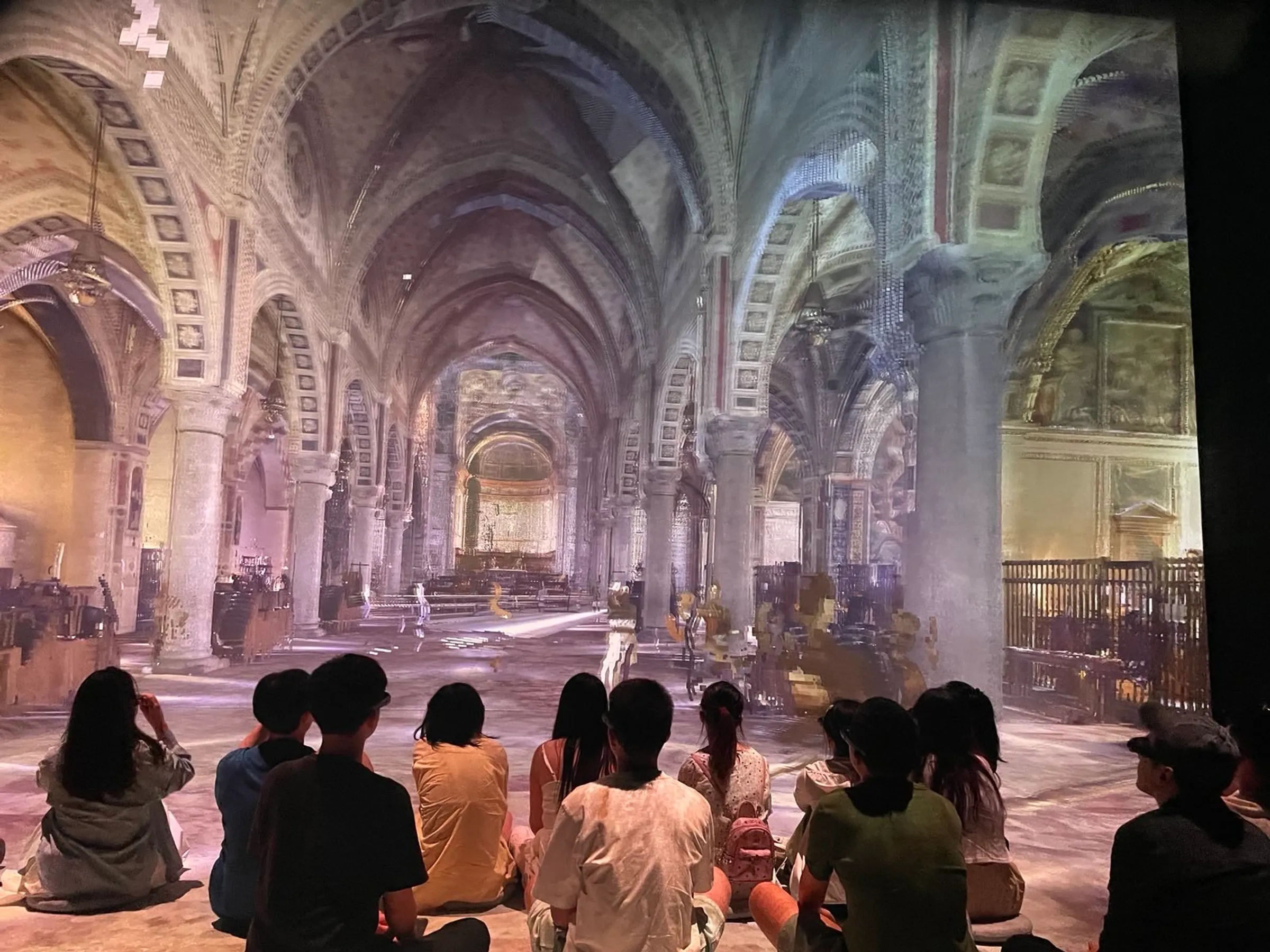 What creates an immersive experience?